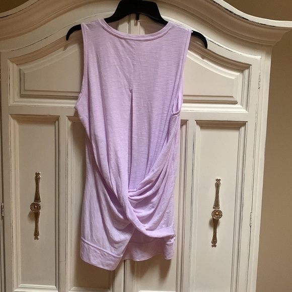 ATHLETA Siro Twist Back Tank Top Athletic Purple Size Medium - Picture 3 of 9